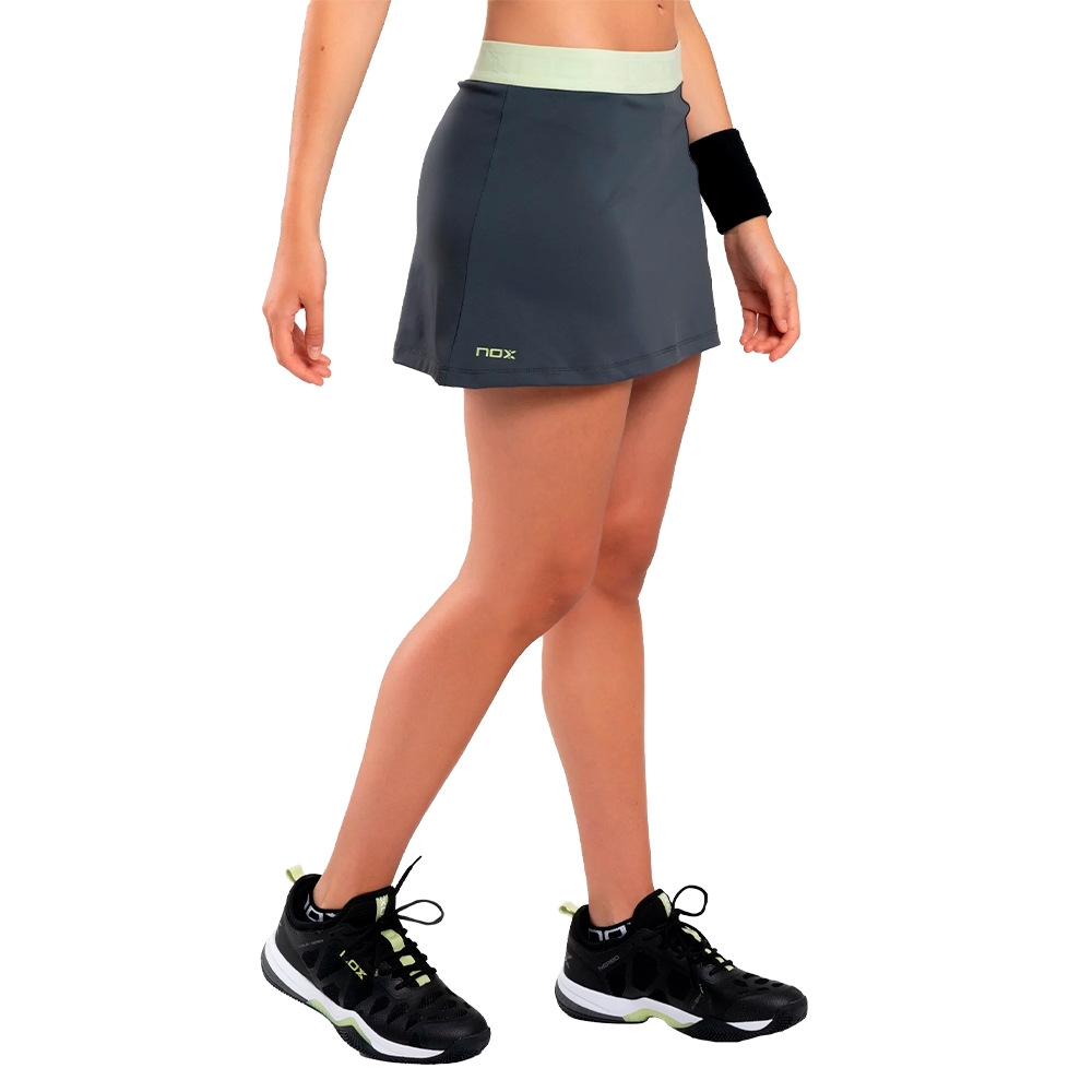 Nox Women Pro Charcoal Grey Sports Skirt