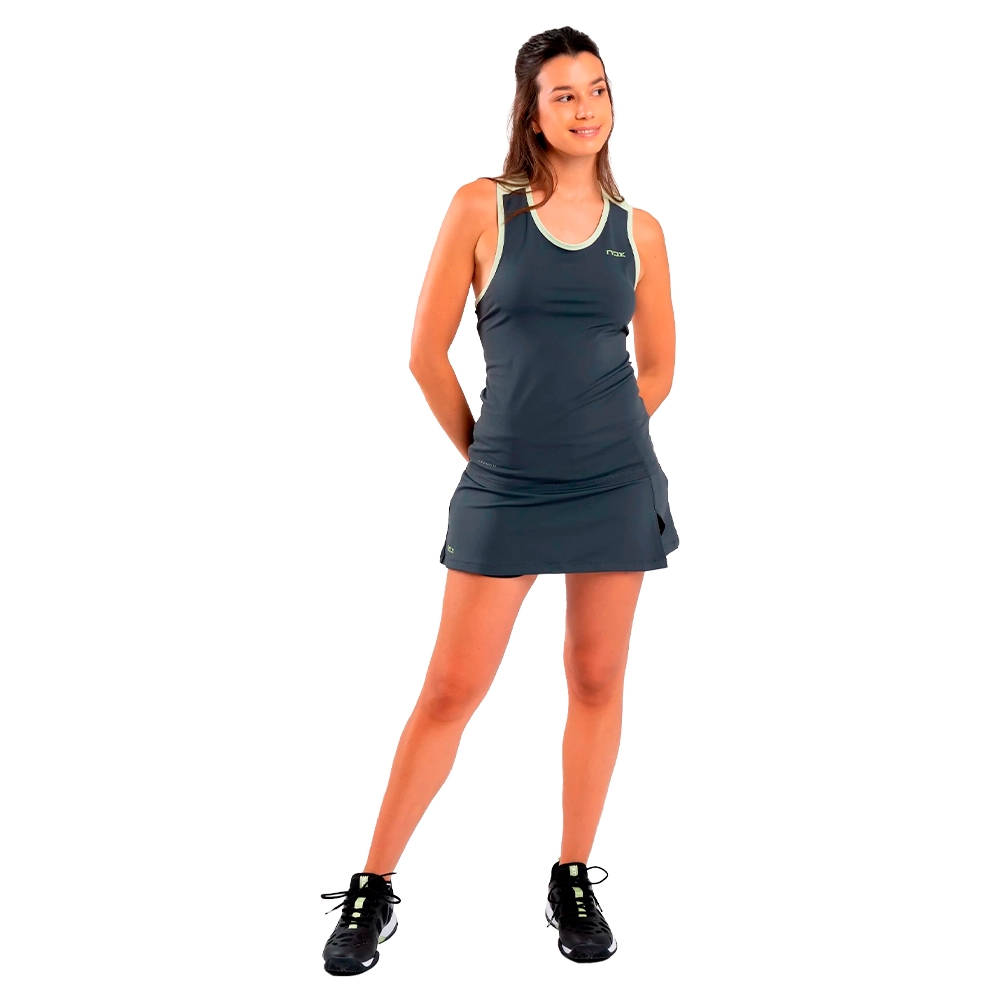 Nox Women Pro Charcoal Grey Sports Skirt