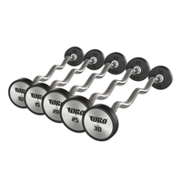 Toro Curl Urathane Barbell 10-30kg Set