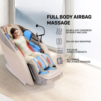 Nourest Titan Ai Master Stretching Full Body Massage Chair - Brown