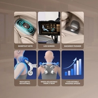 Nourest Titan Ai Master Stretching Full Body Massage Chair - Brown