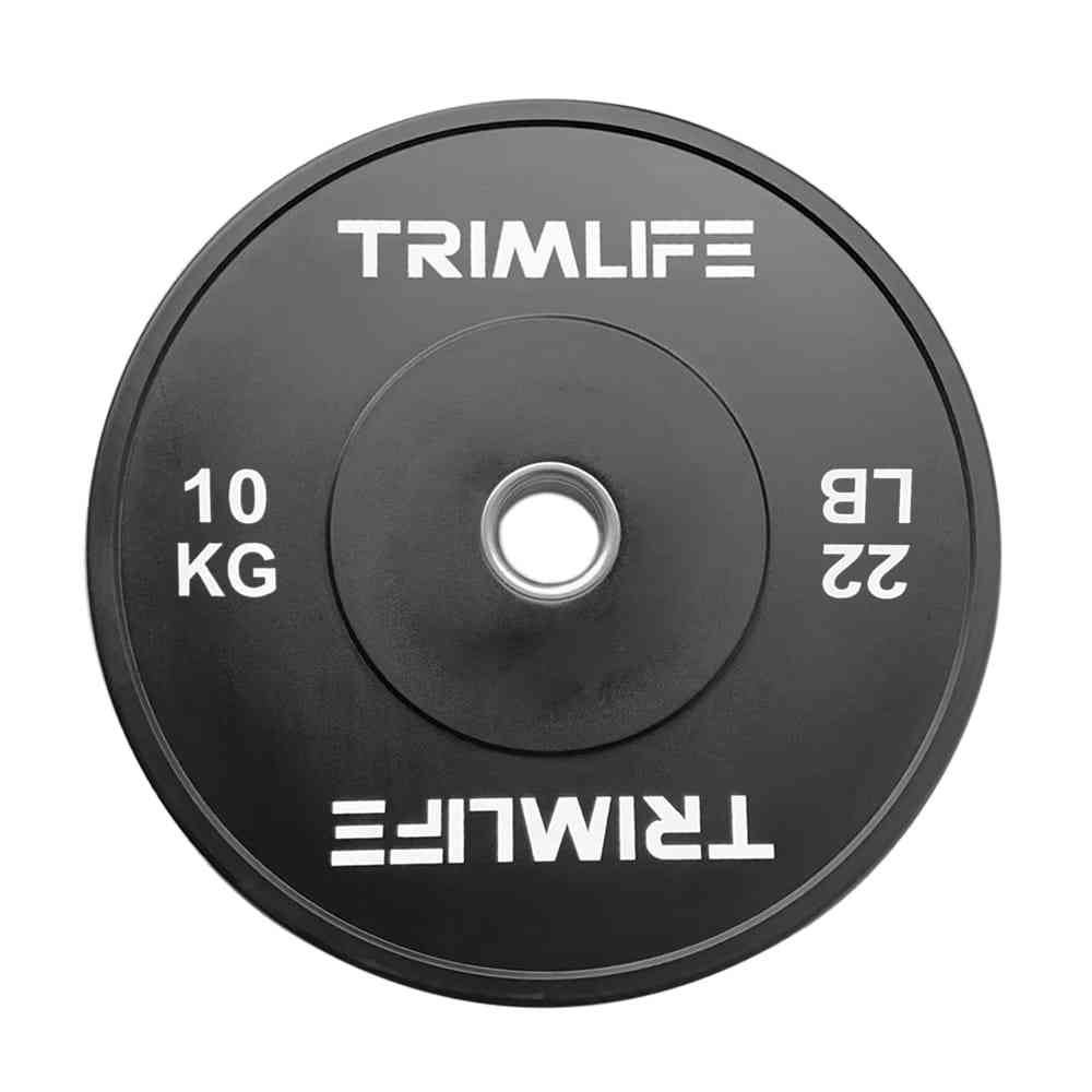 TRIMLIFE Performance Series Rubber Bumper Plates 10 KG