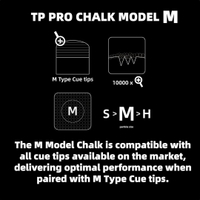 TP Pro Chalk Blue Model S/M/H Pool Chalk Cubes