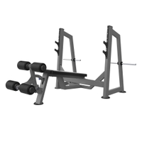 DHZ Fitness Olympic Decline Bench