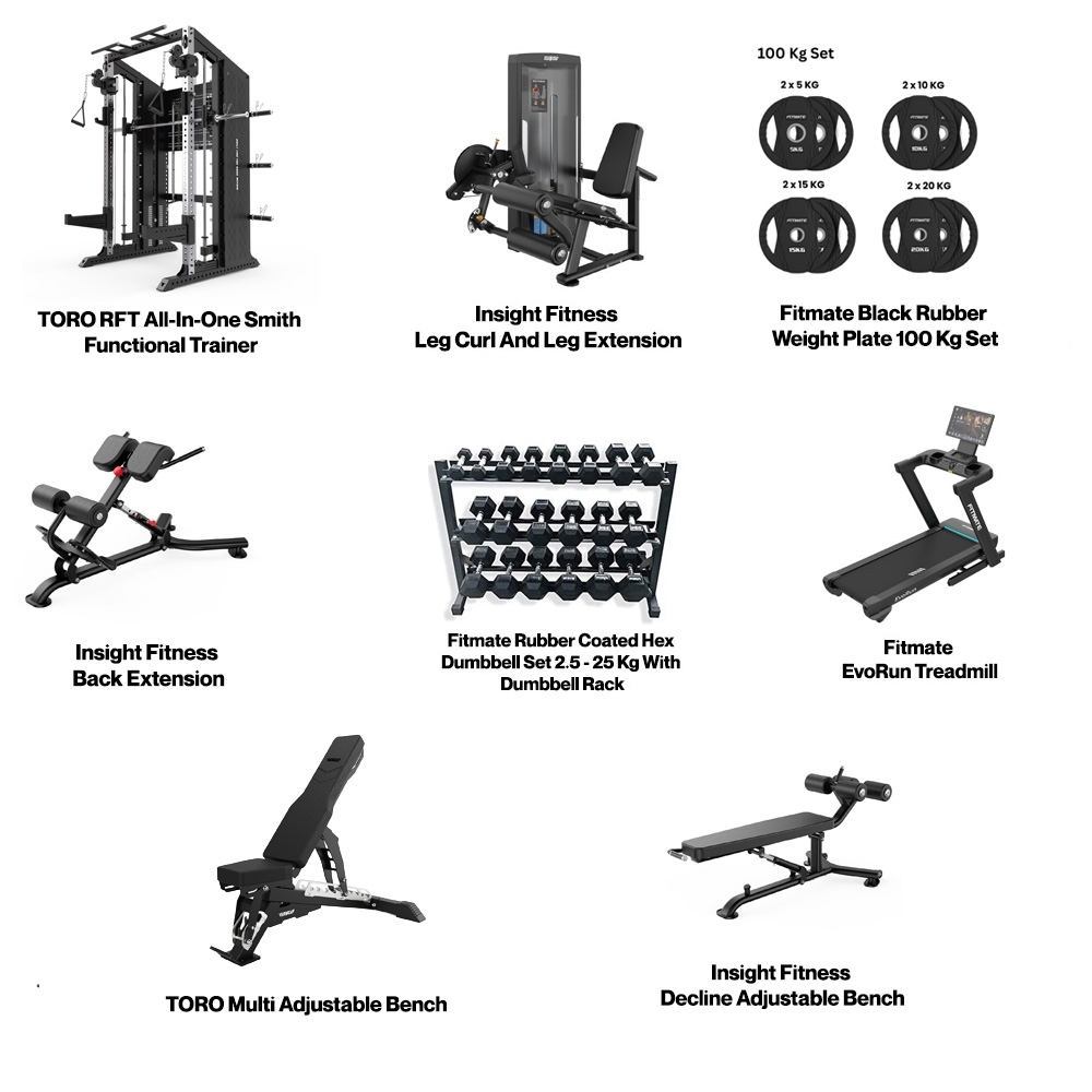 UF50 Advanced Home Gym Setup Package