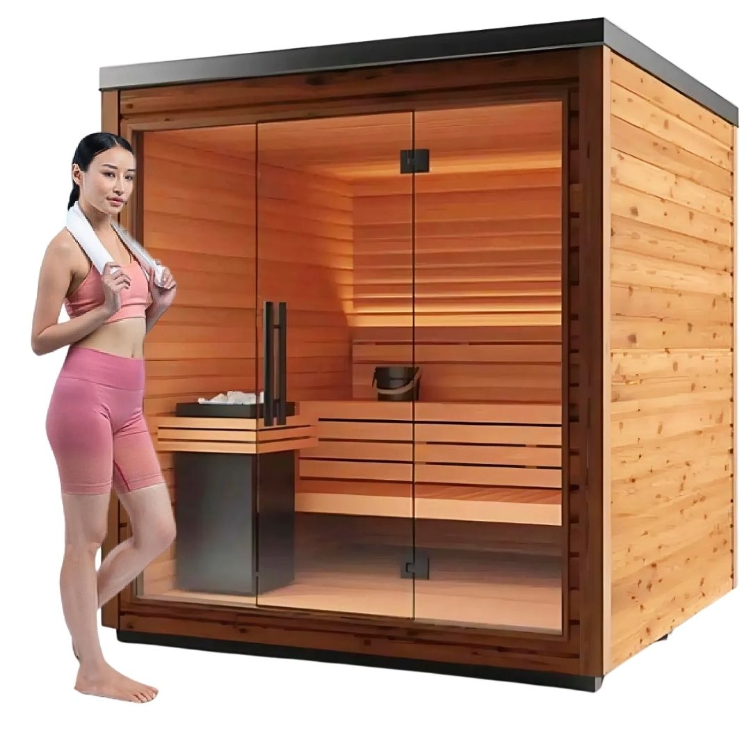 Vanora Bronze+ Sauna Room for Home Use | Dual User