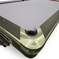 Victory Gold Crown 9ft Marble Top Pool Table With Ball Return System