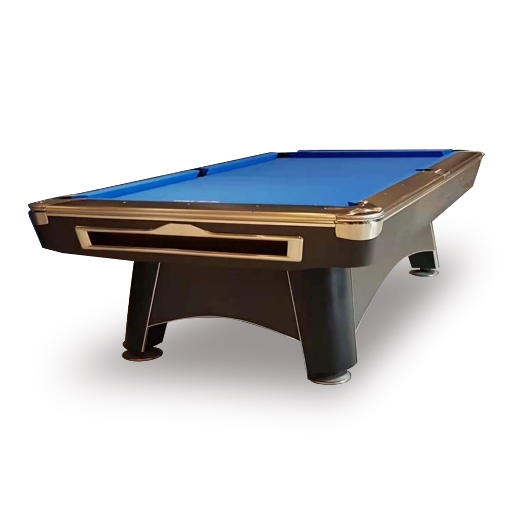 Victory Dynasty Pool Table 9 Feet Marble Top Black Ball Return System | Billiard Table