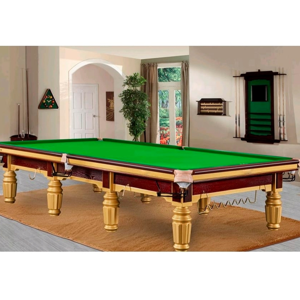 Victory Professional 12ft Marble Top Snooker Table With Drop Pocket