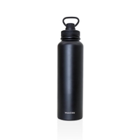 Waicee - Water Bottle Stainless Steel Vacuum - Insulated - 1500ml - Matt Black