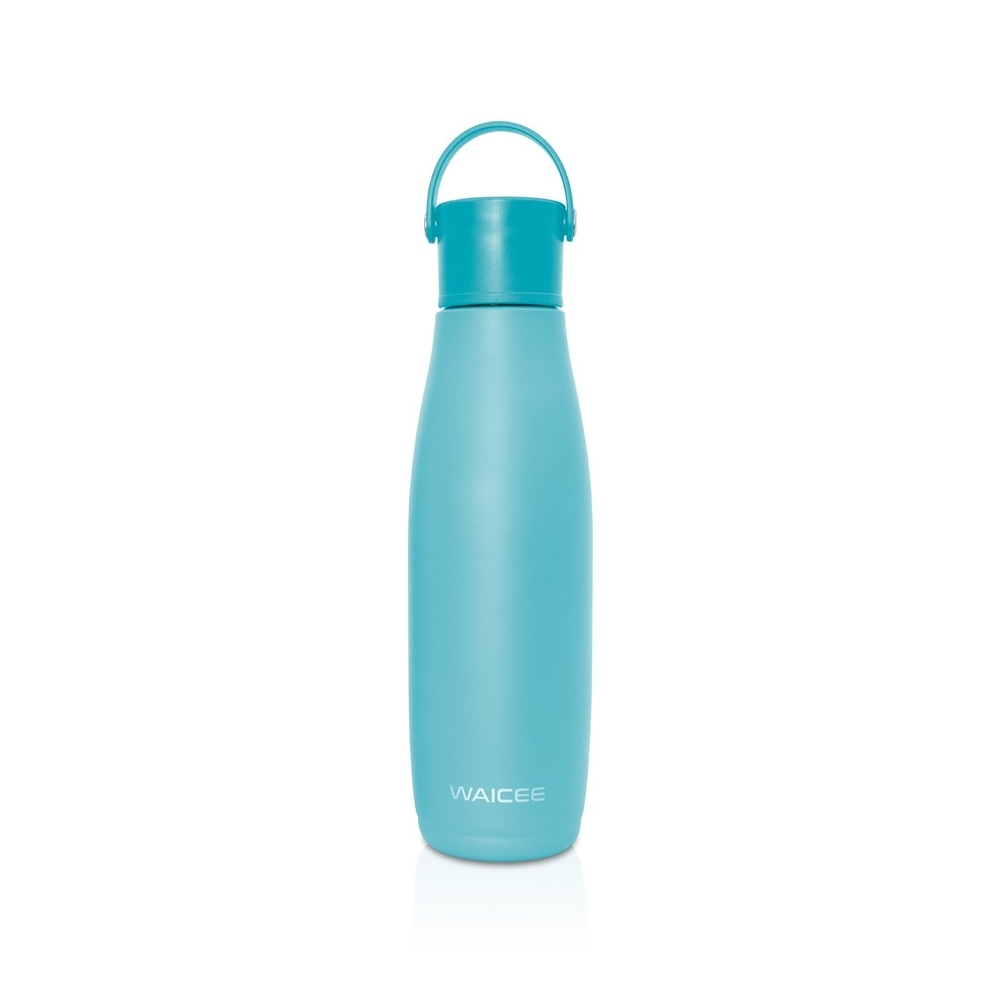 Waicee - Water Bottle Stainless Steel Vacuum - Insulated - 480ml - Turquoise