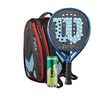 Wilson Endure V1 2026 Padel Racket + Nox Ml10 Competition Xl Compact Padel Bag Combo