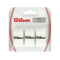 Wilson Padel Overgrip Pro Perforated White X 3
