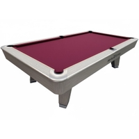 Harley Fitness Vertex 9ft Marble Billiard Table-Burgundy