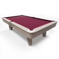 Harley Fitness Vertex 9ft Marble Billiard Table-Burgundy