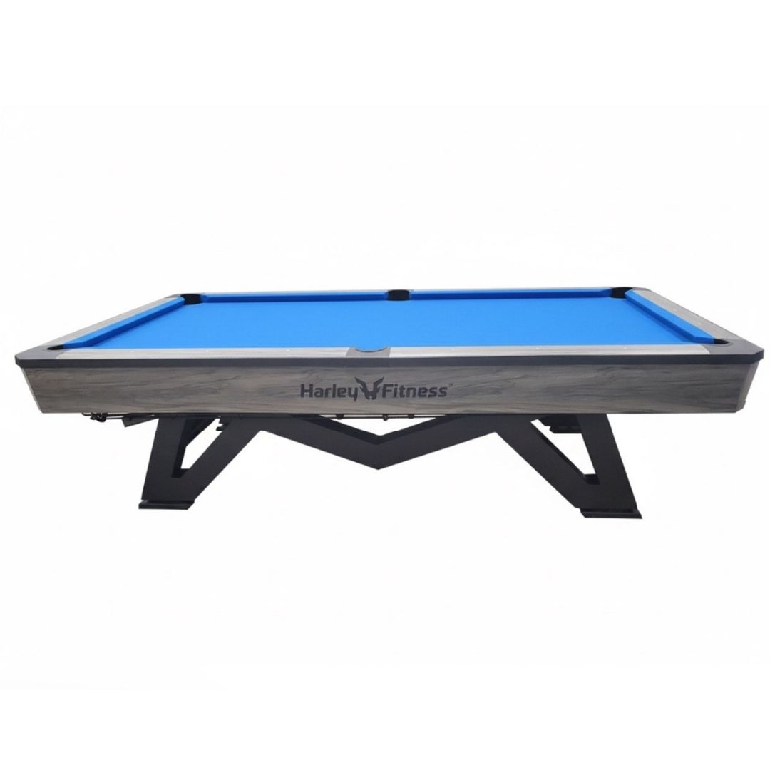 Harley Fitness Vantage 9ft Marble Billiard Table-Blue