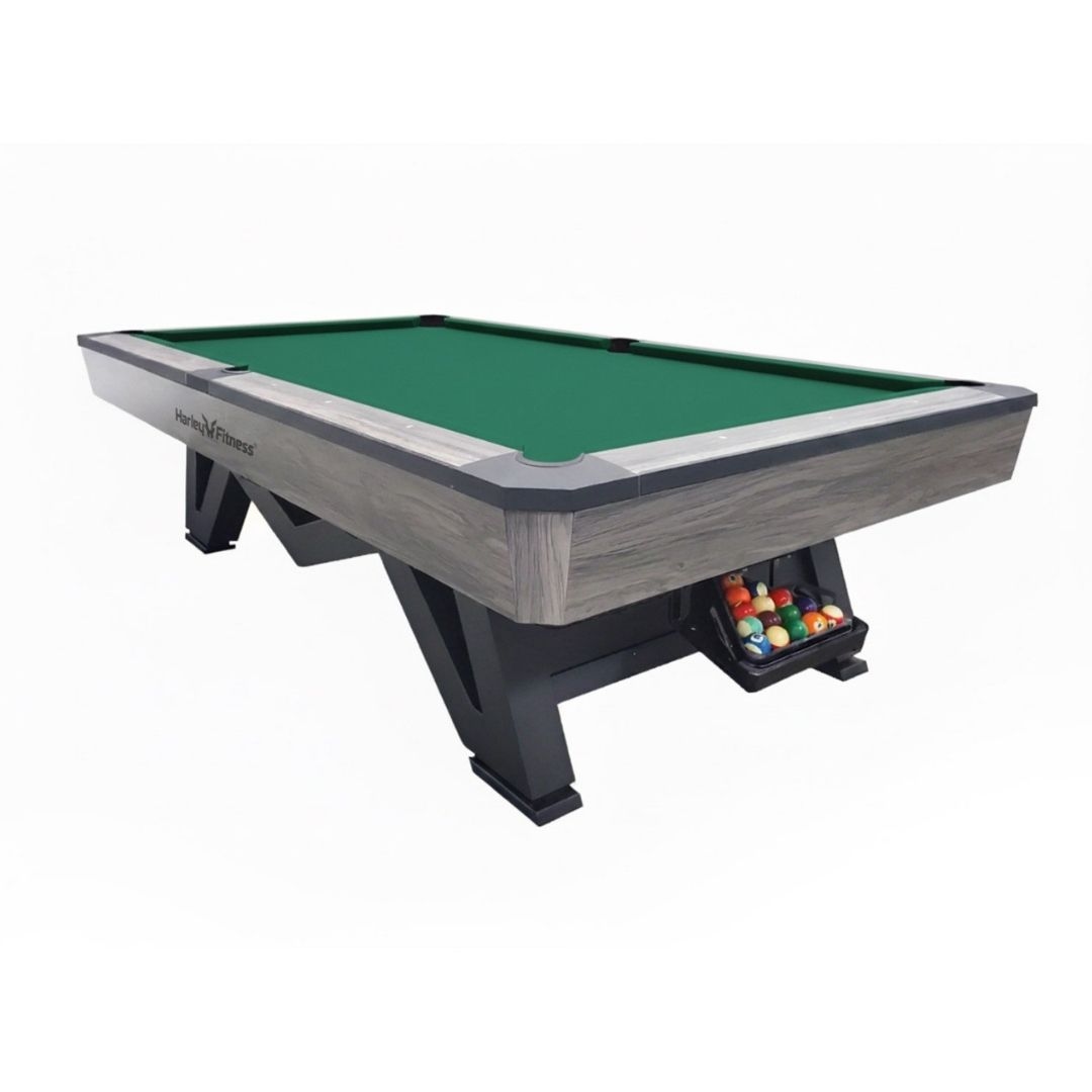 Harley Fitness Vantage 9ft Marble Billiard Table-Green