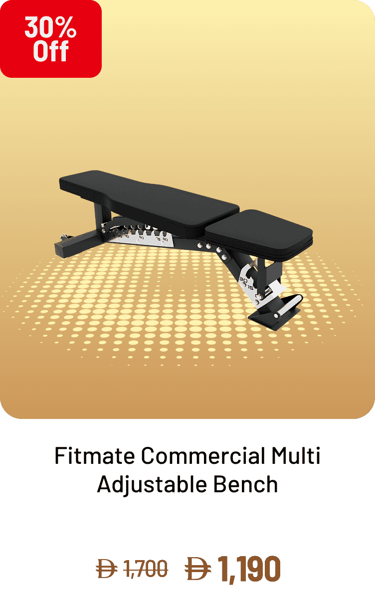 Fitmate Commercial Multi Adjustable Bench