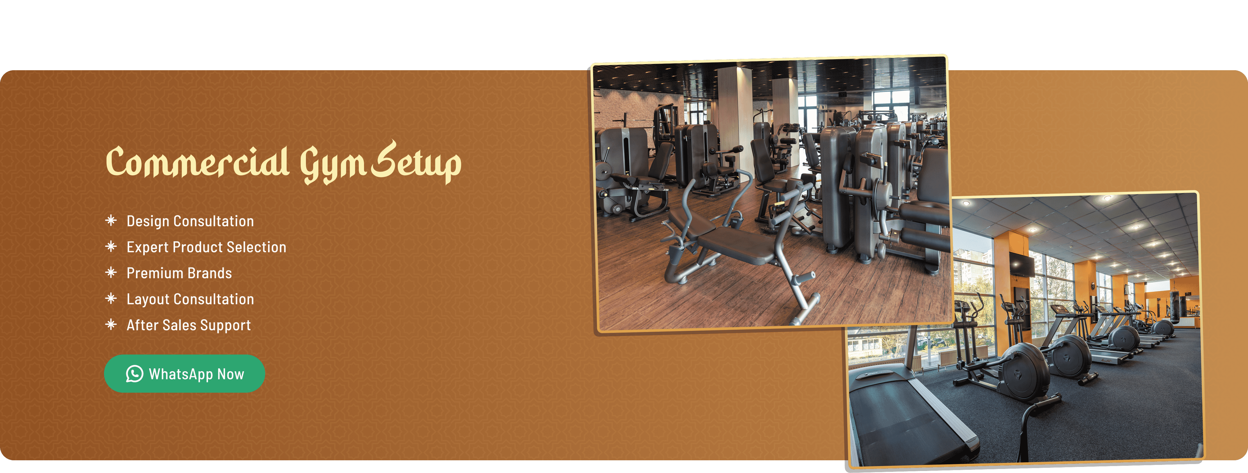 commercial gym setup