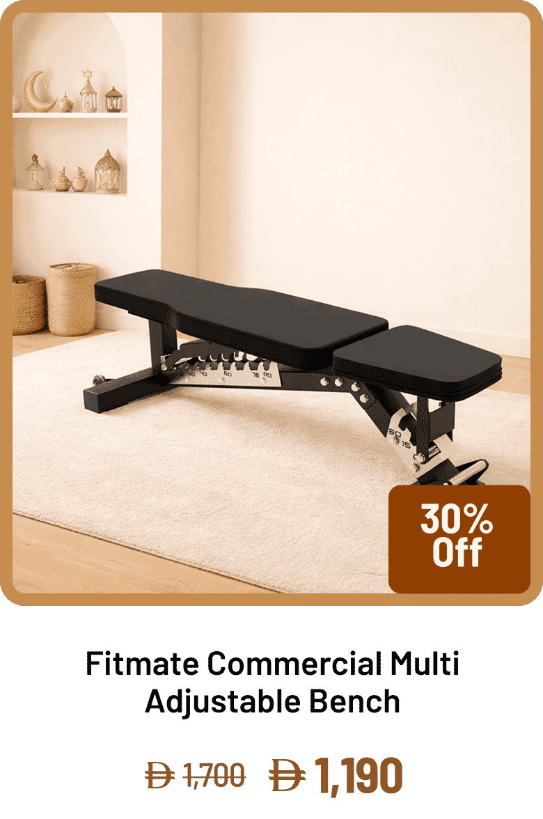 Fitmate Commercial Multi Adjustable Bench