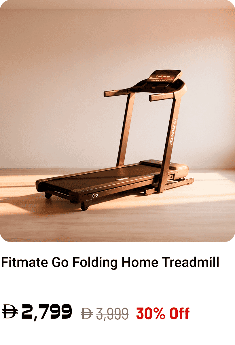 Fitmate Go Folding Home Treadmill