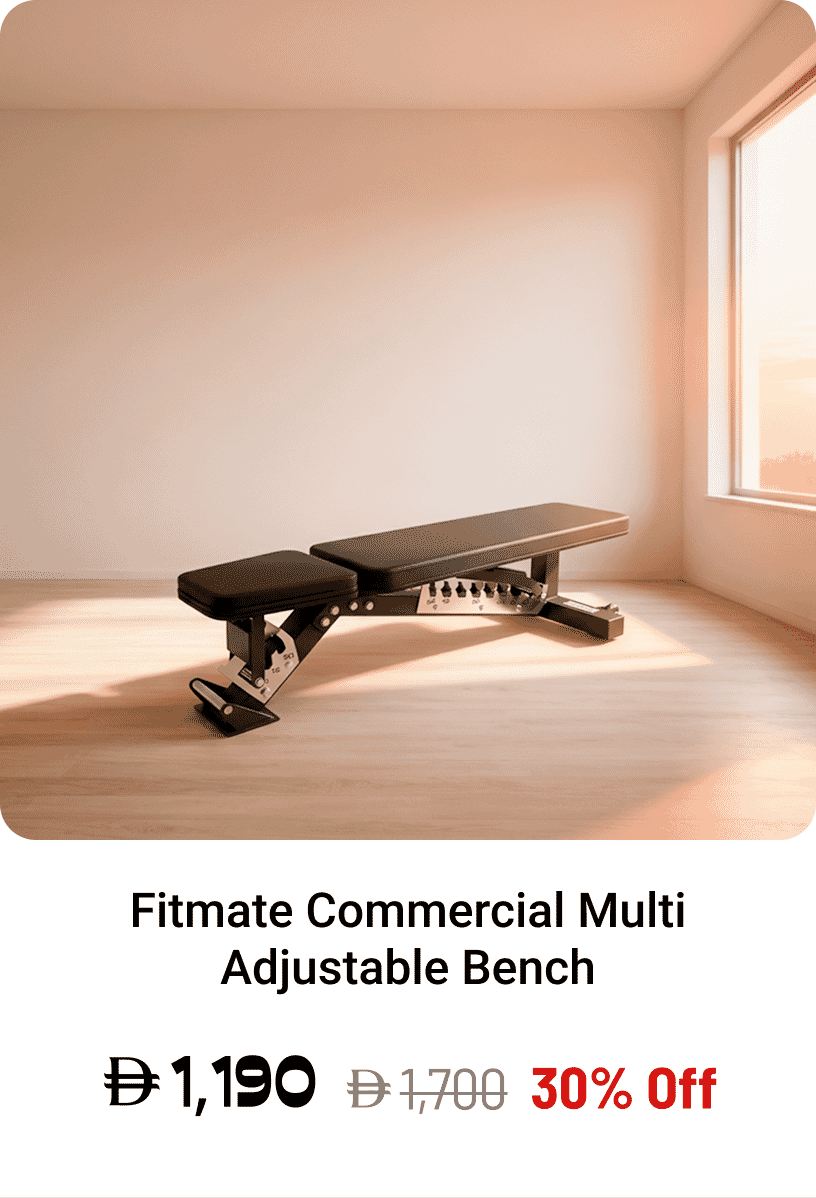 Fitmate Commercial Multi Adjustable Bench