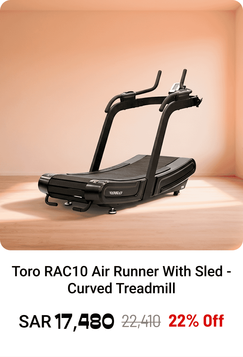 Toro RAC10 Air Runner With Sled - Curved Treadmill (Manual, Self-powered)