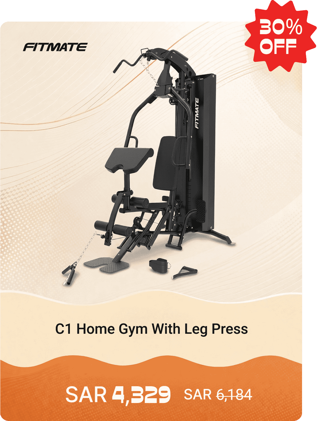 Fitmate C1 Multi-Function Home Gym With Leg Press