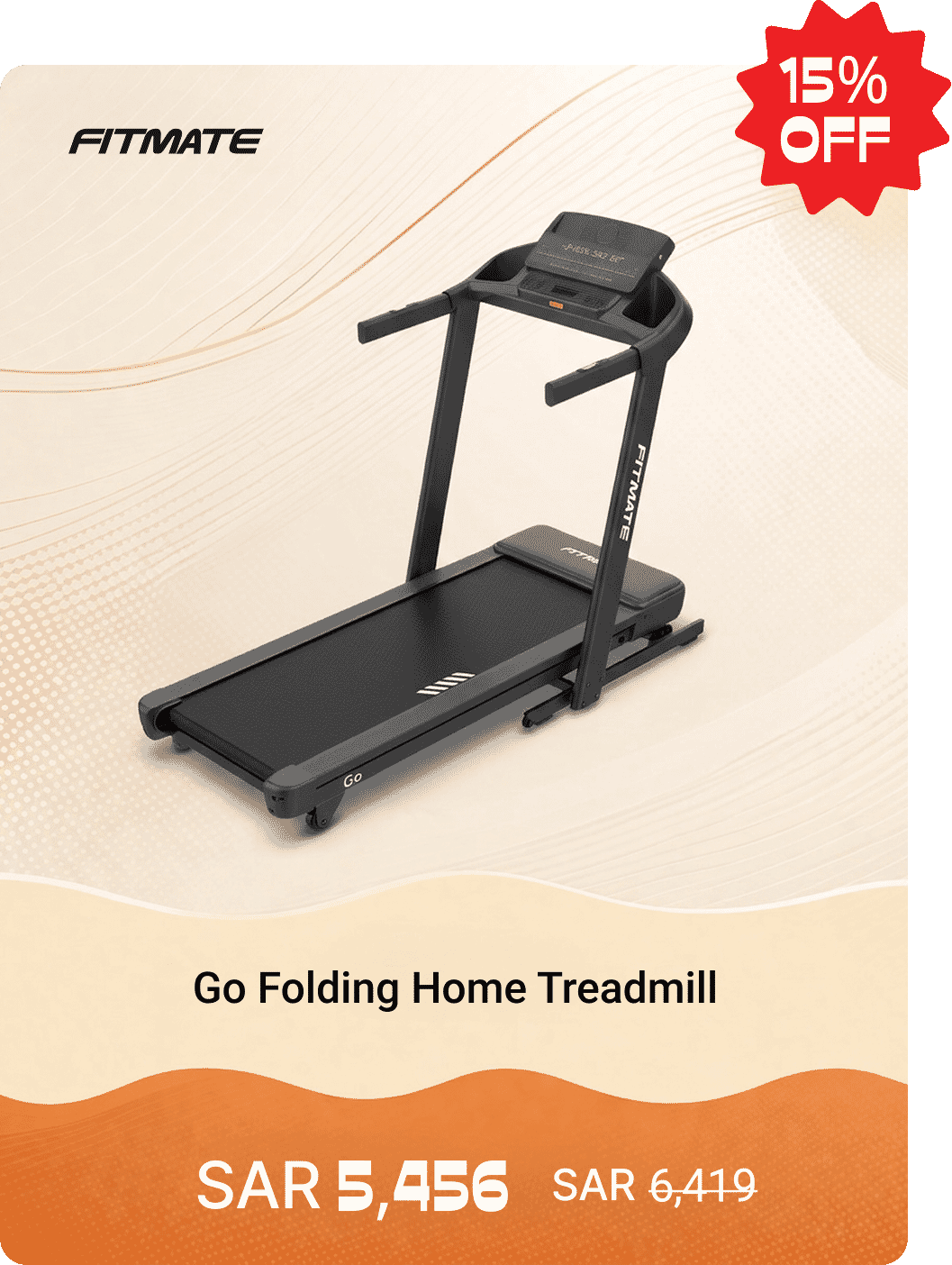 Fitmate Go Folding Home Treadmill
