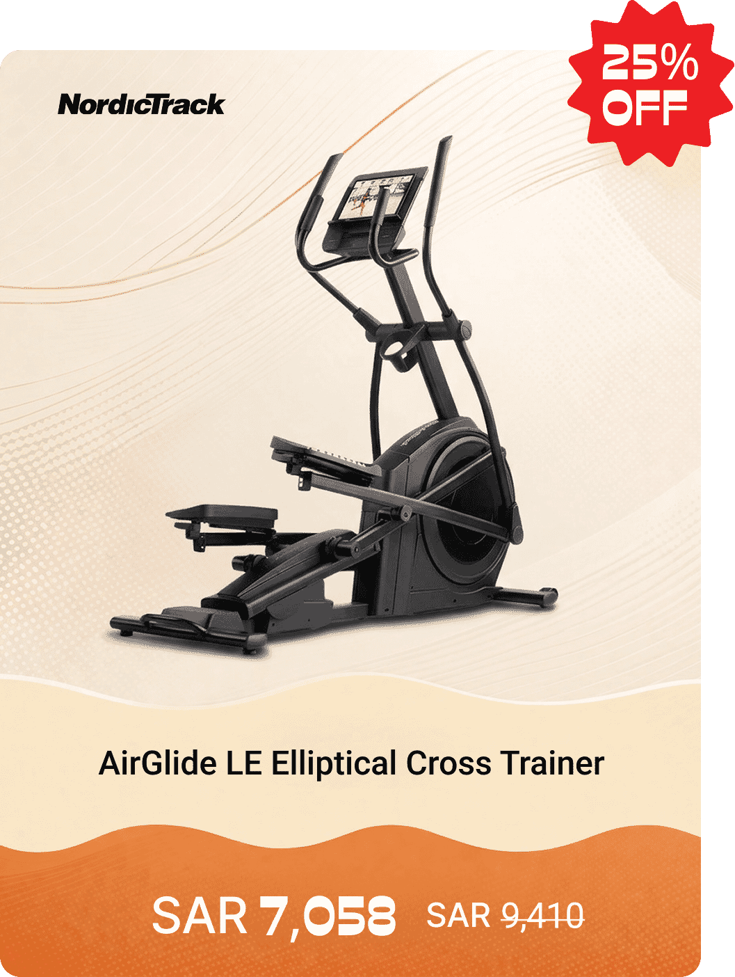 NordicTrack AirGlide LE Elliptical Cross Trainer