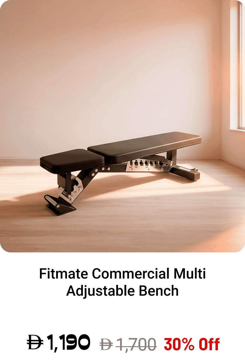 Fitmate Commercial Multi Adjustable Bench