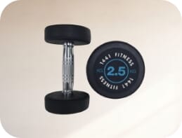 Rubber Dumbbells