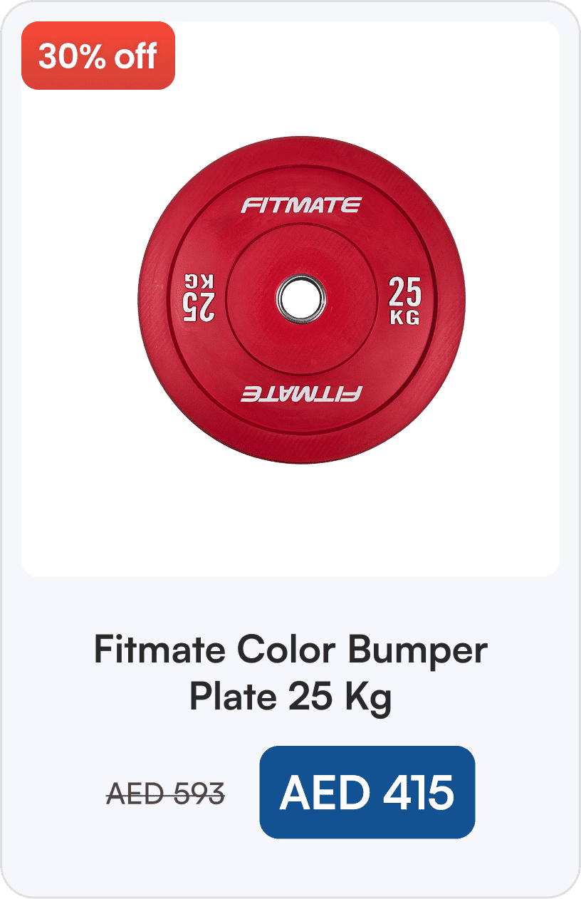 Fitmate Color Bumper Plate 25 Kg