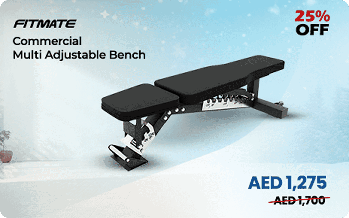 Fitmate Commercial Multi Adjustable Bench